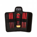 (Bild für) 1000V Slim Ratschenschraubendreher Set, geschlitzt und Phillips