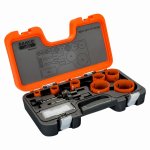 Lochsägensatz, 10tlg. für Elektriker (Bild für) Lochsägensatz, 10tlg. für Elektriker