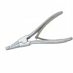 (Bild für) Zange für Aussen-Sicherungsringe mit geraden Backen und Öffungsfeder