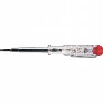 (Bild für) Schraubendreher isoliert, Spannungsprüfer