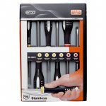 (Bild für) ERGO Edelstahl Schraubendreher-Satz, 6-teilig