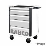 (Bild für) Werkstattwagen mit 5 Schubladen, Weiss