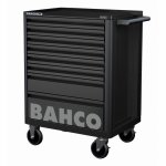 (Bild für) Werkstattwagen mit 8 Schubladen, Schwarz