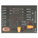 (Bild für) 3/3 Einlage Schraubendreher, Bits, 66-teilig