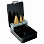 (Bild für) Stufenbohrer-Satz, HSS, 4-35 mm