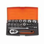 Steckschlüsselsatz 1/4", SLine, 25tlg.