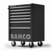 26" Werkstattwagen mit 7 Schubladen, Schwarz