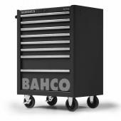 26" Werkstattwagen mit 8 Schubladen, Schwarz