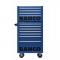 26" Werkzeugaufsatz mit 4 Schubladen, Blau