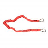 Sicherungsleine bis 6 kg, mit festen Karabinern