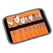 Holzflachfräsbohrer-Satz, 6-teilig