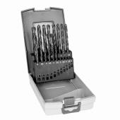 HSS-R Spiralbohrer-Satz zum Bohren in Metall - 19-teilig