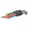 Multicolour TORX Winkelschraubendreher-Satz, 9 tlg