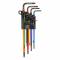Multicolour TORX Winkelschraubendreher-Satz, 9 tlg