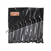 Doppelringschlüssel Satz, tiefgekröpft, metrisch