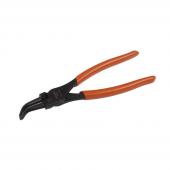 Zange für Innen-Sicherungsringe, mit 90° gewickelten Backen und geschmiedeten Spitzen