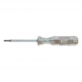 Schraubendreher isoliert, Spannungsprüfer