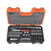 Durchsteck-Steckschlüsselsatz, 53tlg., SLine