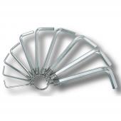 Winkelschraubendreher-Satz, Sechskant, 8-teilig, metrisch