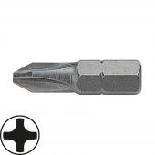 Bits 1/4" für Phillips-Schrauben, 25 mm