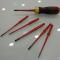 1000V Slim Ratschenschraubendreher Set, geschlitzt und Phillips