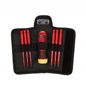 1000V Slim Ratschenschraubendreher Set, geschlitzt und Phillips