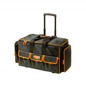 Geschlossene Werkzeugtasche 24", mit Teleskopgriff und Rädern