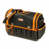 Geschlossene Werkzeugtasche 19", mit Kunststoffboden, verschliessbar