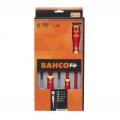 Bahco Fit Isolierte Schraubendreher Satz, 5-teilig, Schlitz/PZ