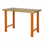 Werkbank mit Holzoberfläche