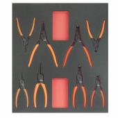 2/3 Einlage Zangen, 8-teilig